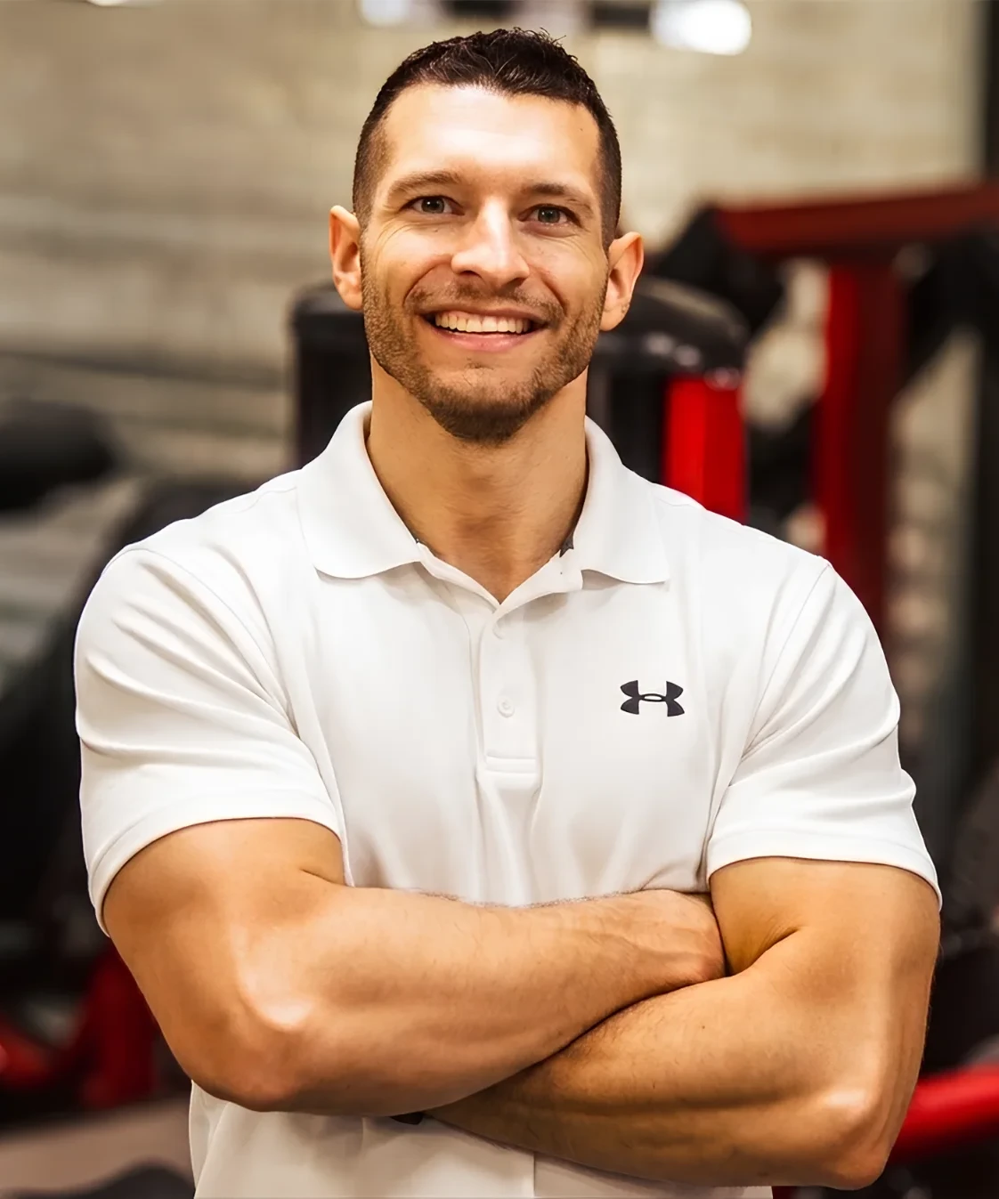 Personal trainer ready to coach clients